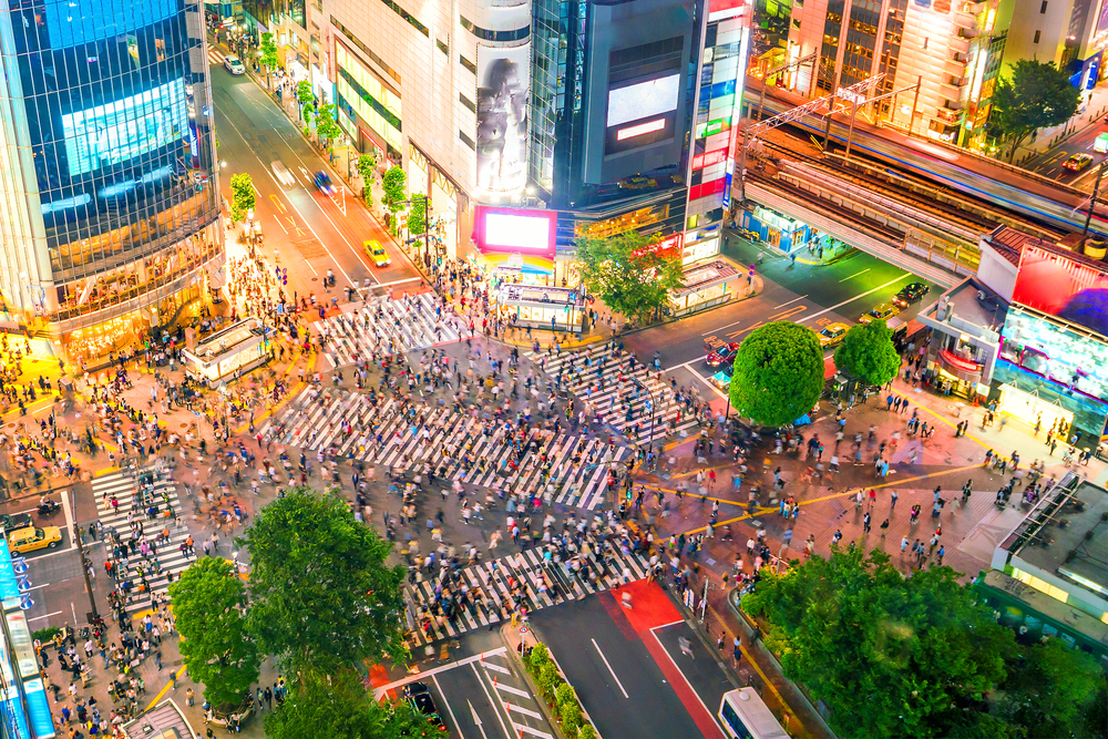 Japan - Shibuya Crossing, Tokyo, Japan