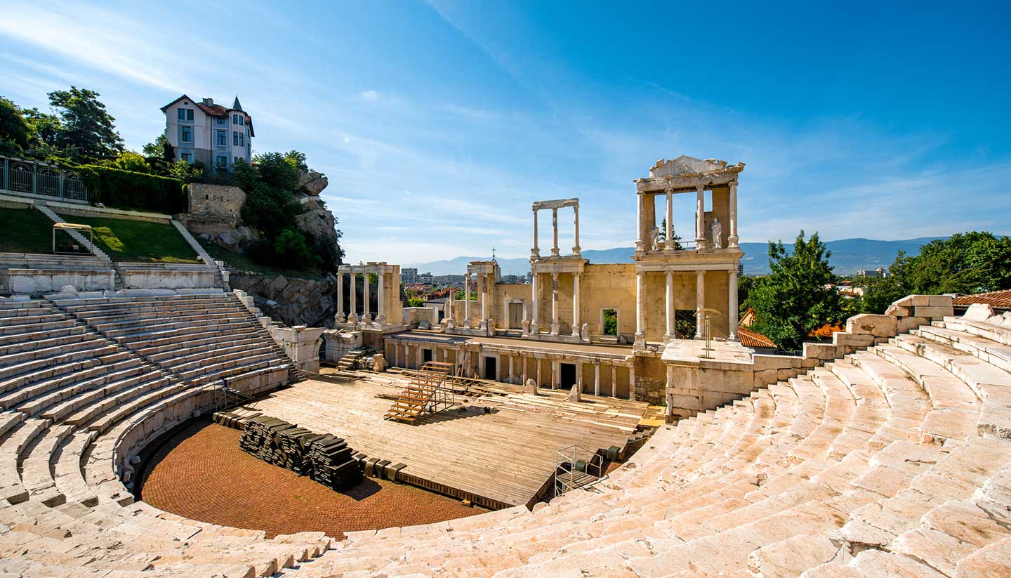 Bulgaria - Plovdiv Roman Theatre, Bulgaria