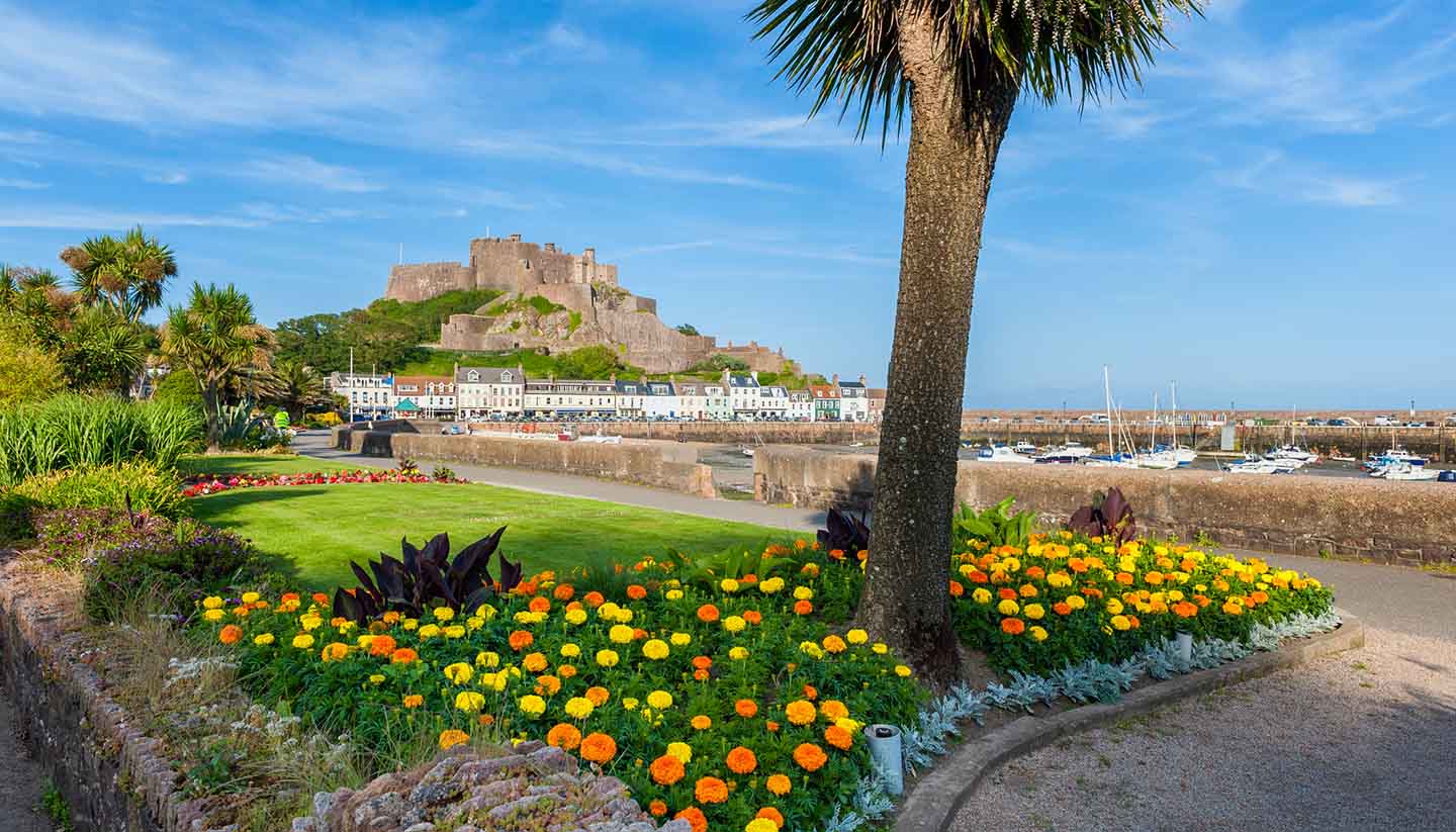 Jersey - Gorey Castle in St Martin Jersey, UK