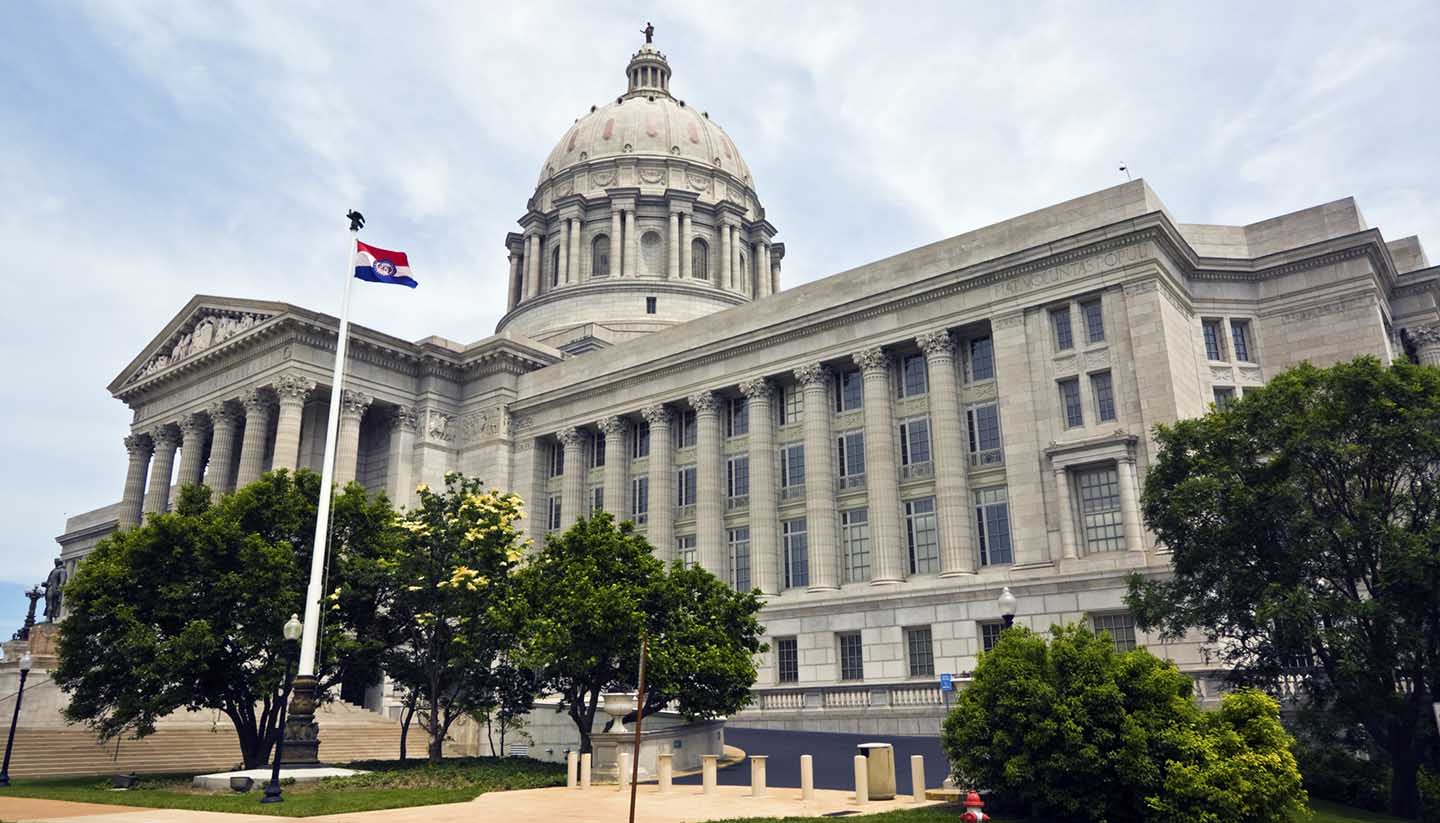 Missouri - Missouri State Capitol, Jefferson City, USA.